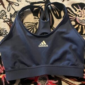 Blue Adidas Sports bra